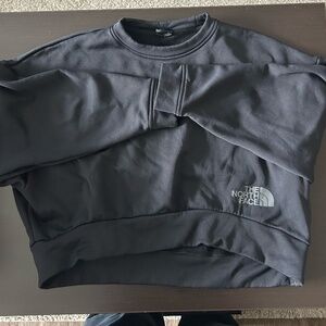 North face Cropped Crewneck